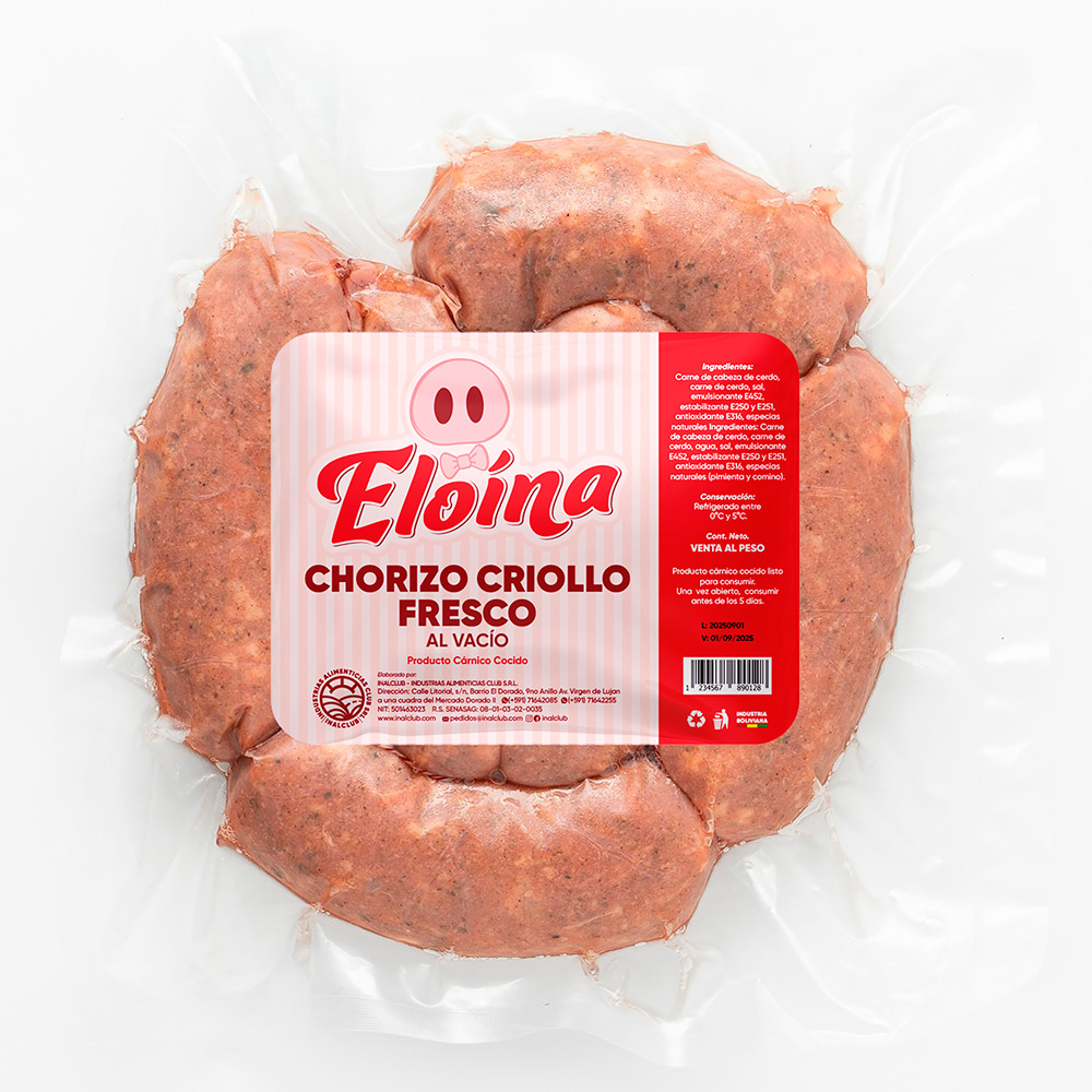CHORIZO CRIOLLO FRESCO