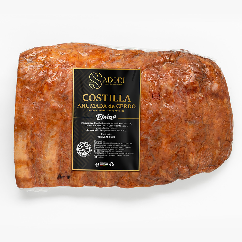 COSTILLA AHUMADA DE CERDO